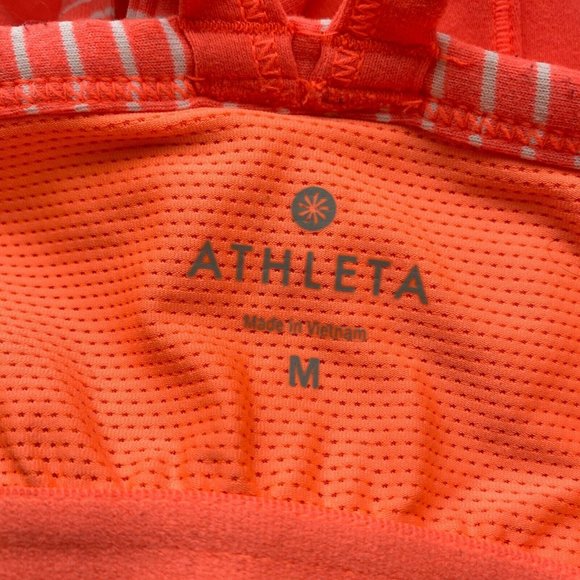 Athleta Fulfillment RB Tank Top Coral Pink  Medium - Picture 3 of 8